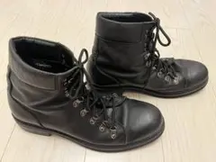 TETE HOMME ハイカットブーツブラックレザー