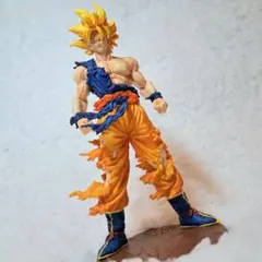 ドラ消し　超サイヤ人　孫悟空　ムキムキ(ドラゴンボール　ガン消し　キン消し)肌色 ドラ消し 超サイヤ人 孫悟空 ムキムキ 筋肉 ゴム レア ガン消し