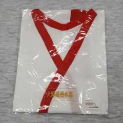 日本舞踊用衣装 白と赤 Vネック