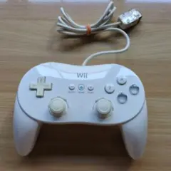 wiiクラシックコントローラーPROホワイト