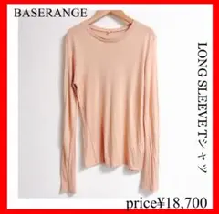 BASERANGE ベースレンジ✨LONG SLEEVE Tシャツ