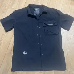 CAMP7 半袖シャツ 黒 150