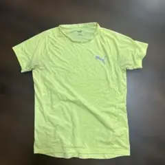 PUMA ライムグリーン Tシャツ L