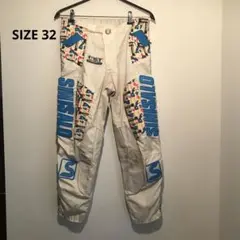 80s シニサロ SINISALO モトクロスパンツサイズ34インチ シニサロSINISALOモトクロスパンツ フィンランド製SIZE34