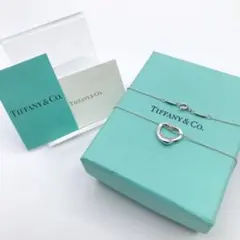 ✨美品・人気モデル✨Tiffany オープンハート ネックレス ピンクサファイア