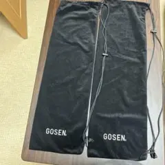 GOSEN バドミントンラケットバッグ 黒　2枚