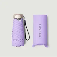 ミニ 折り畳み傘 コンパクト晴雨兼用 日傘 遮光 軽量 傘カバー付き UVカット