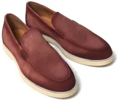 未使用 MAGNANNI マグナーニ レッドスエード スリッポンシューズ 40