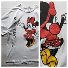 90s USA製 ミニーマウス 両面プリント Tシャツ XL ビンテージ