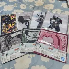 一番くじ　NARUTO　F賞　タオルコレクション　７種セット