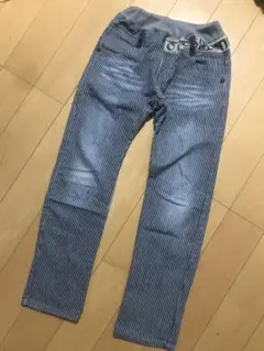 男の子　140 ヒッコリーパンツ