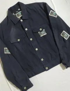 ピンクハウス デニム ジャケット ジャンパー ワッペン ブルゾン