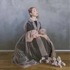 madder madder フルーツひろい座パニエコートドレス