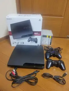 PS3 160GB 本体 コントローラー2個 ゲームセット