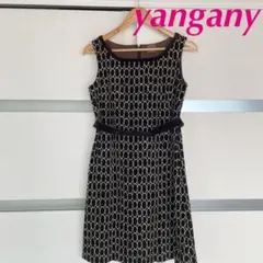 【美品】ヤンガニー ワンピース サイズ38(Mサイズ相当)