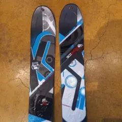 スキー板 中古 K2 サイドショー174 ロッカーパウダー ファットスキー bc