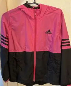 最終値下げ ✨美品✨adidasウィンドブレーカー　ピンク/ブラック
