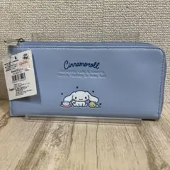 【未使用品】 サンリオ　シナモロール　スリム長ウォレット　長財布
