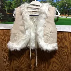 ZARA フェイク ファーベスト