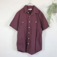 THE SHOP TK 半袖シャツ トップス ベーシック カジュアル 無地 M