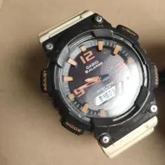 CASIO デジアナ時計 5208 AQ-S810Wラバーベルト