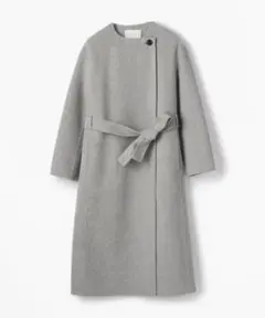 ☆新品☆トゥモローランド ウール ノーカラー コート☆