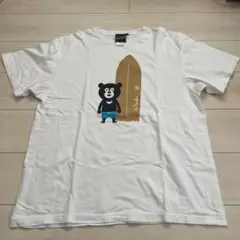 BEAMS T ベアーTシャツ　ホワイト