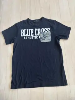 ナルミヤ　ブルークロス　半袖Tシャツ　Ｌ(160) 黒　BLUE CROSS