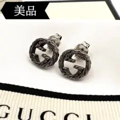 ◇グッチ◇インターロッキングG/アラベスク/ピアス