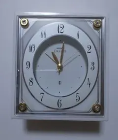 【未使用】SEIKO EMBLEM 置き時計( 目ざまし時計)