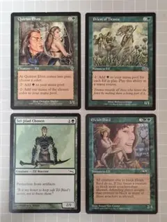 MTG　エルフ　英語　10種10枚セット