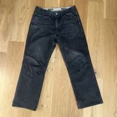 WESTOVERALLS ブラックデニムパンツ