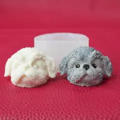 ハンドメイド シリコンモールド シーズー