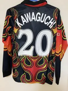 日本代表 川口能活 1998シーズンW杯GK 炎 ユニフォーム キーパー　XL