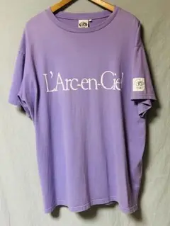 L'Arc-en-Cielのラルクロゴの紫30Tシャツ
