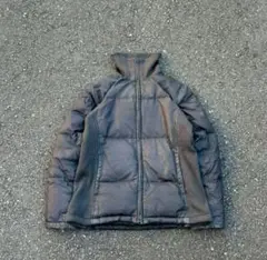 90s OLD GAP ダウンジャケット ハイネック 紺タグ 中綿 フェザー 黒
