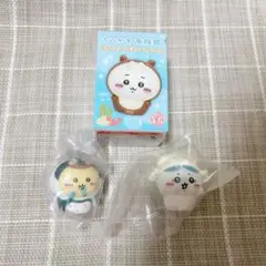 ちいかわ 水族館 ミニソフビコレクション ハチワレ くりまんじゅう 2点セット