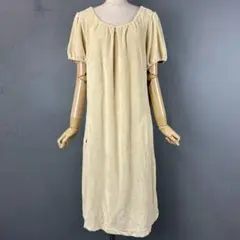 Sybilla Casa 半袖 ルームウェア ワンピース パイル タオル 花柄