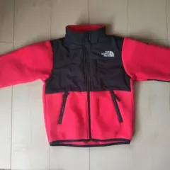 THE NORTH FACE フリースジャケット 赤黒 110センチ