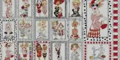 気まぐれ 限定SALE✨USA fabric Sew Sew パネル柄
