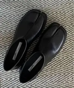 ⭐️早期購入割あり⭐️AMELY 黒 レザー トゥシューズ