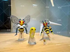 ポケモンスケールワールド　ビードル 進化セット　PVC製