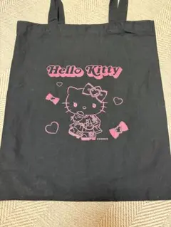 【値下げ】サンリオ ハローキティ トートバッグ 鞄♡(black)