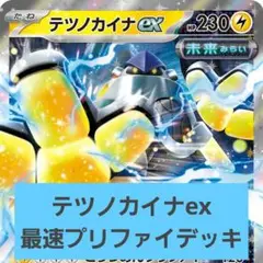 テツノカイナex 最速プリファイデッキ
