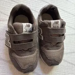 313 ニューバランス スニーカー ブラウン 茶色15㎝