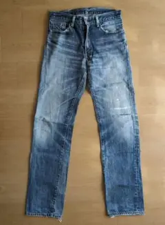 ★色落ち抜群リーバイス★Levi's 505 赤ベルトループ