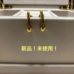 【最終お値下げ】新品！未使用！VELATTI（ヴェラッティ）雫型ゴールドピアス