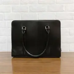 シンプルリクルートバッグ　ブラック