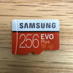 Samsung 256GB EVO Plus microSDカード