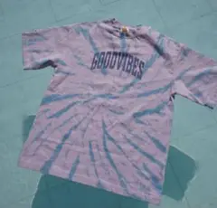 GOOD VIBES タイダイ Tシャツ　L